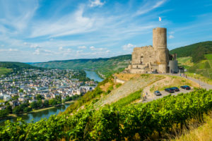 Landshut Castle near Bernkastel-Kues, view of Kues, one of the most beautiful Moselle castles, Moselle loop also worth seeing, Landshut Castle near Bernkastel-Kues, view of Kues, one of the most beautiful Moselle castles, Moselle loop also worth seeing,